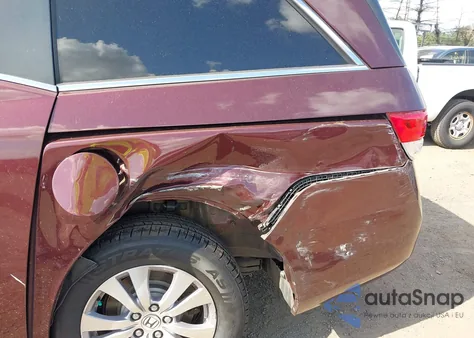 2016 Honda Odyssey Ex-L из США, поврежденный, VIN 5FNRL5H63GB034434